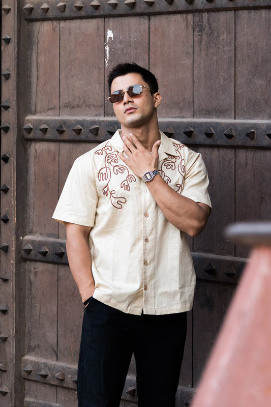 Congo embroidery shirt