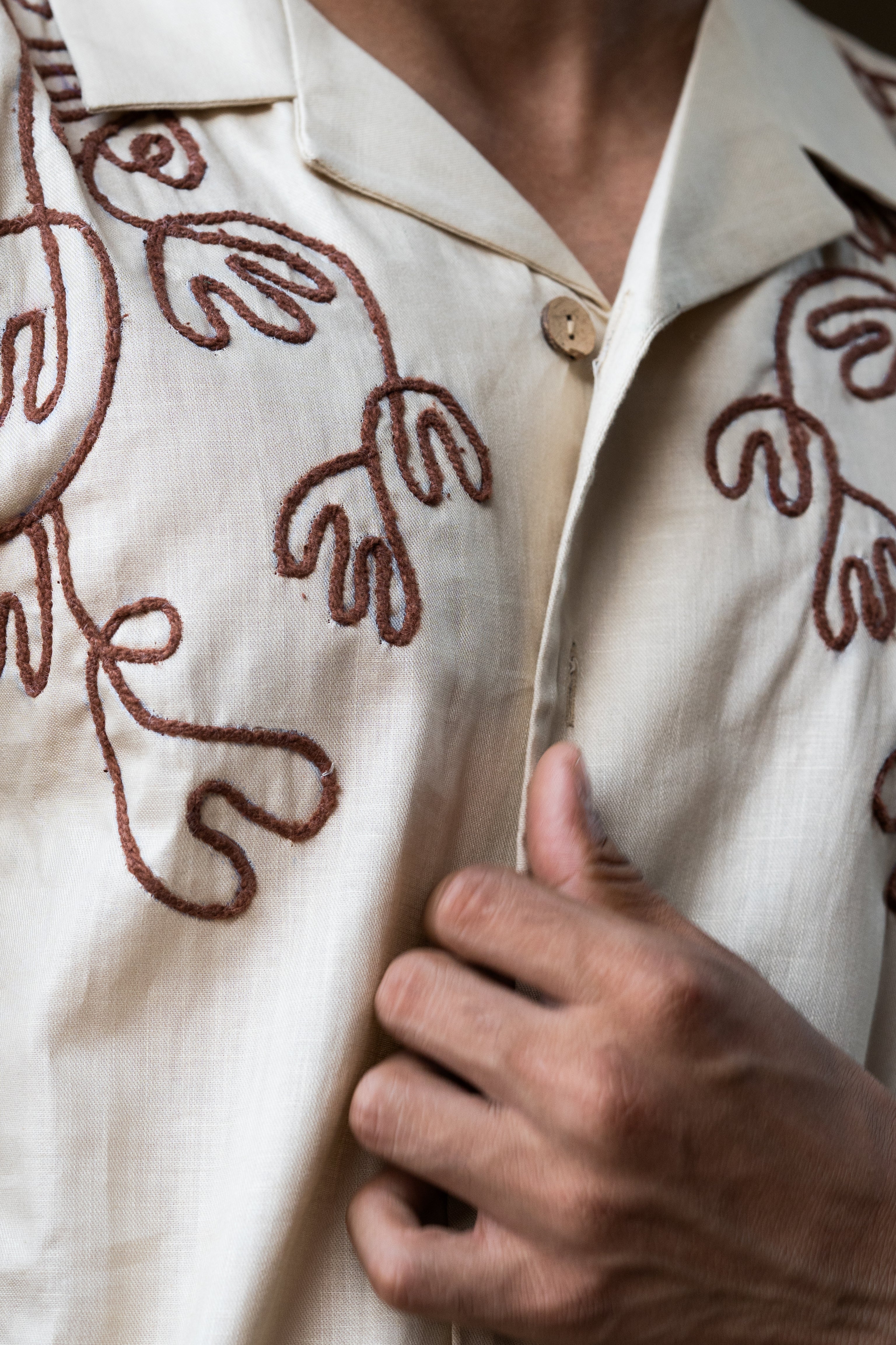 Congo embroidery shirt