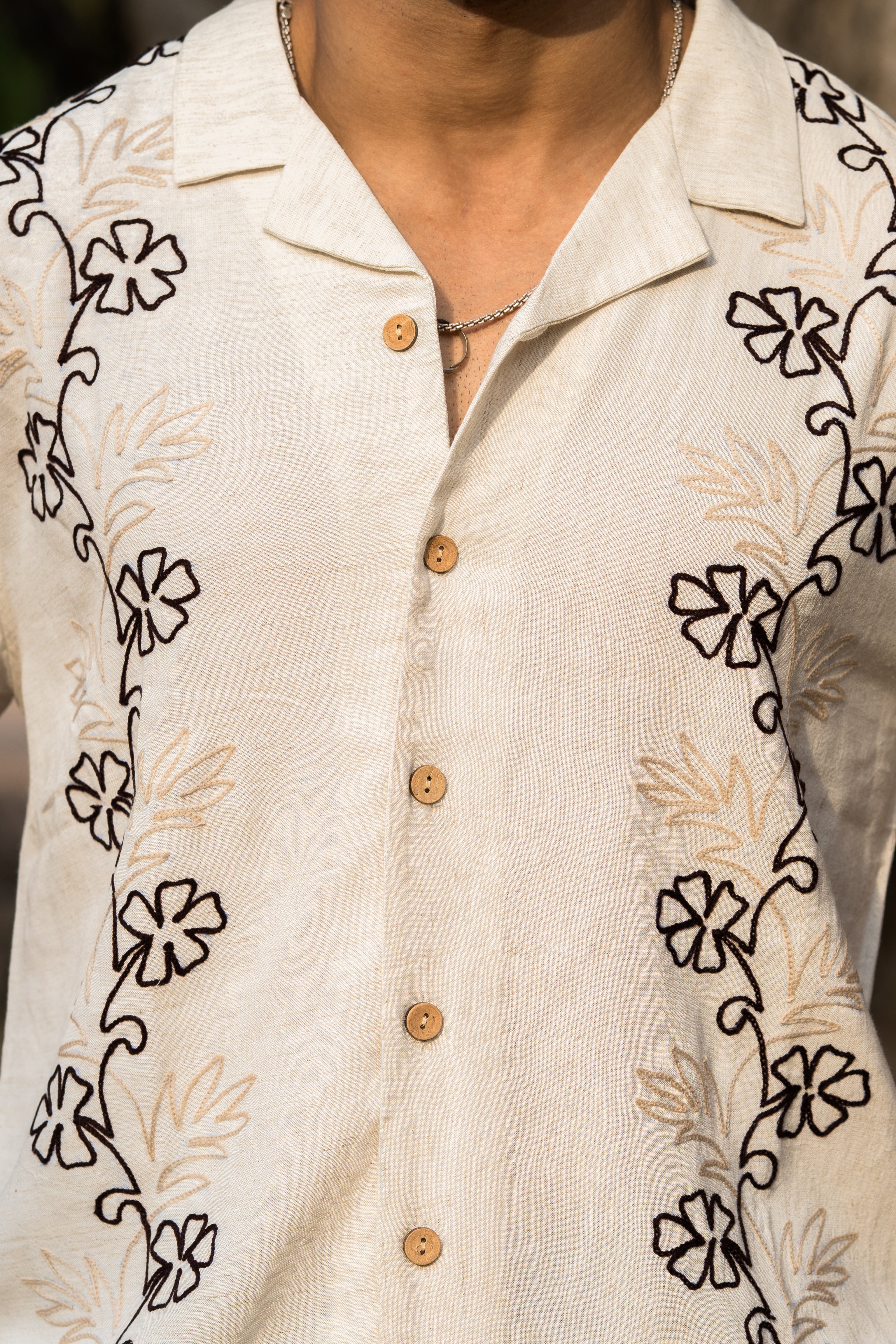 Monaco Embroidery shirt