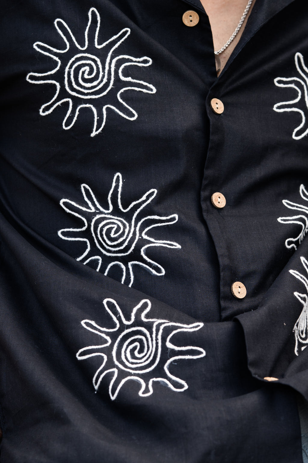 Ethopian embroidered shirt