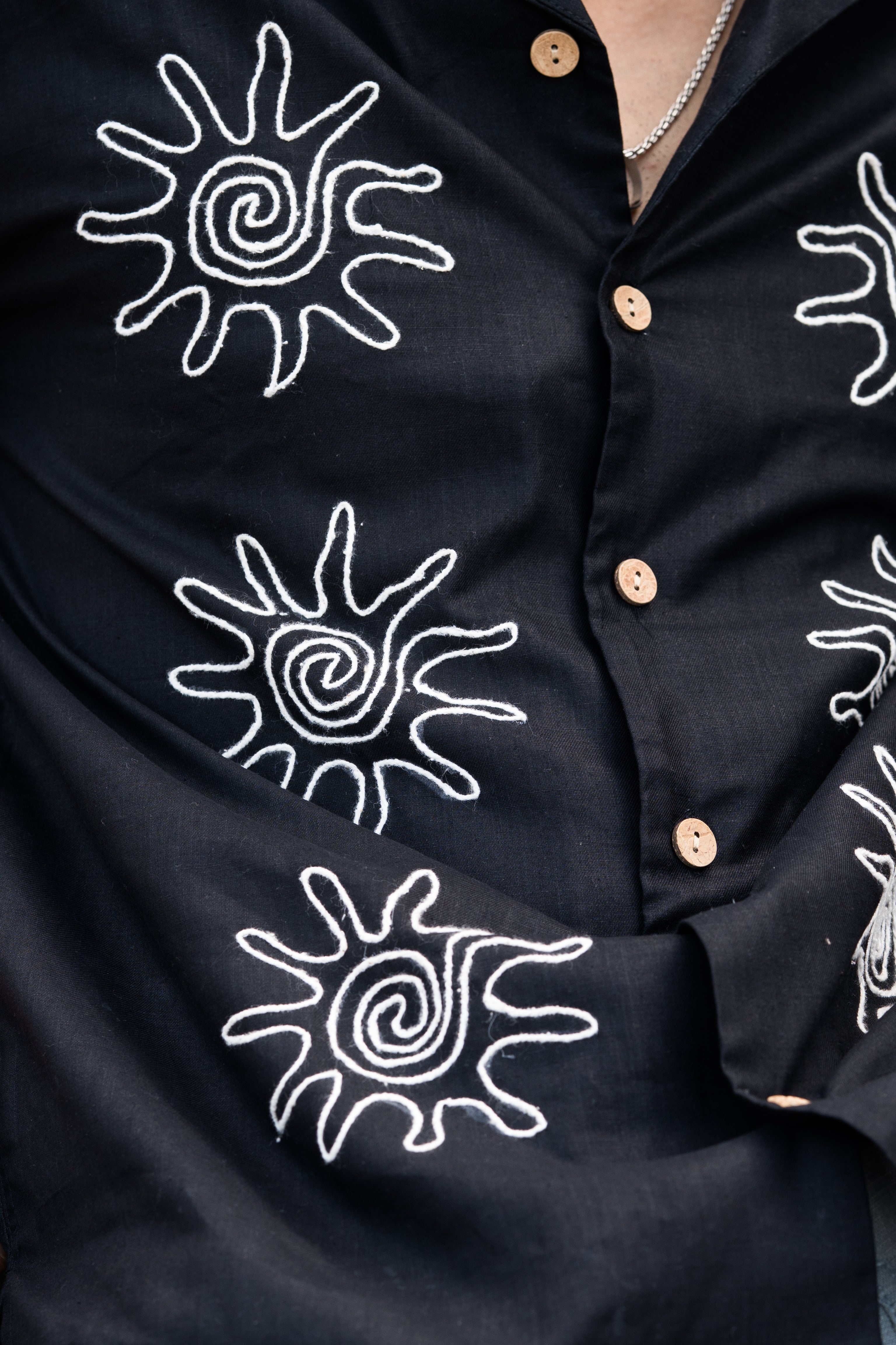 Ethopian embroidered shirt