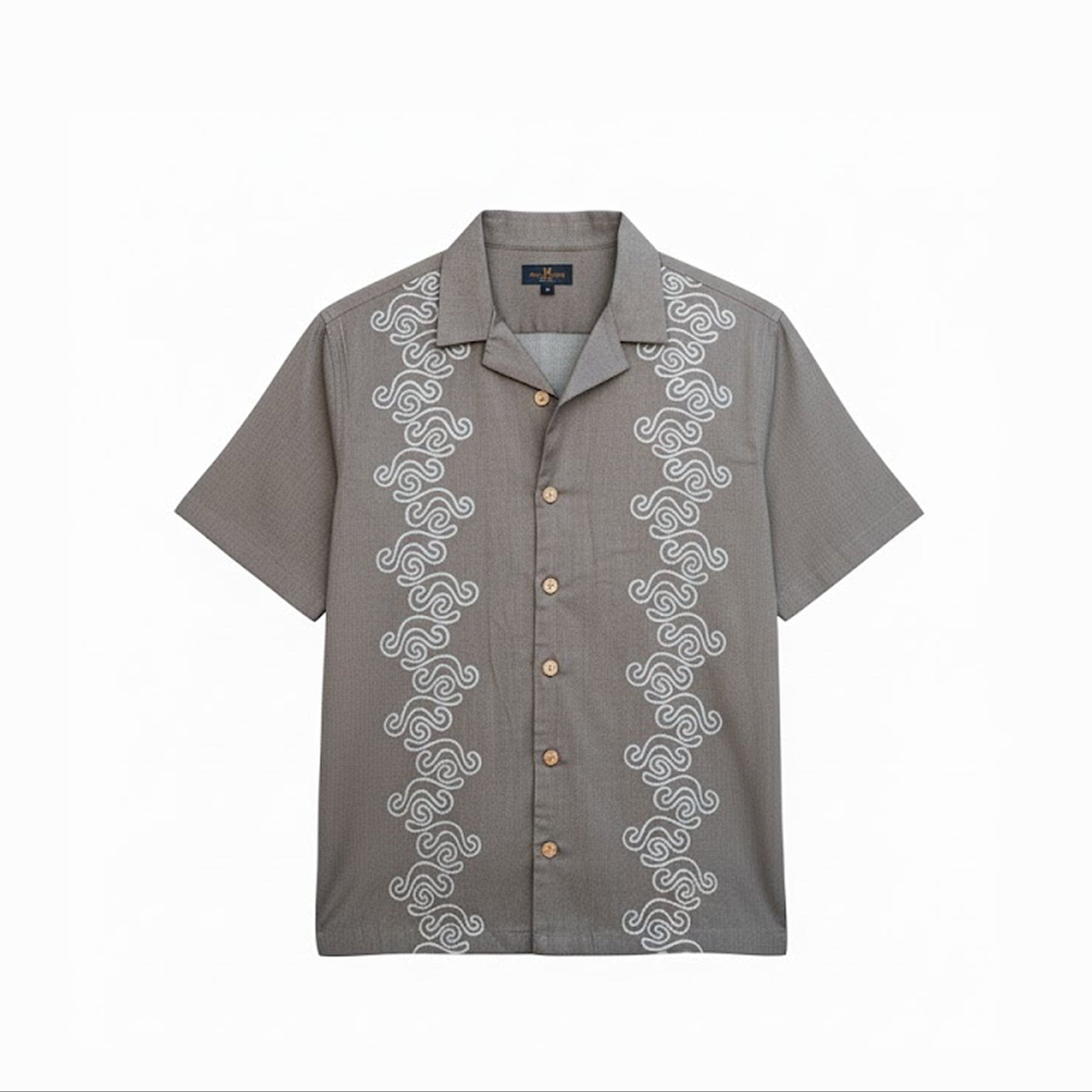 Gabon embroidery shirt